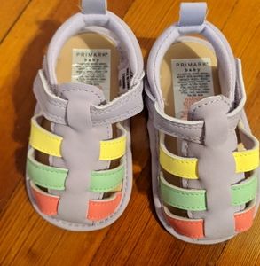 Primark 9-12 month striped sandal